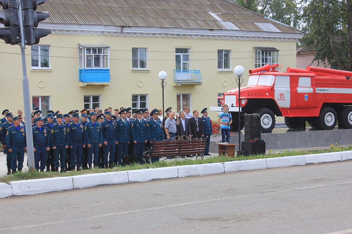 Сквер огнеборцев - г. Канаш, ул. Пушкина 49 на портале ВДПО.РФ